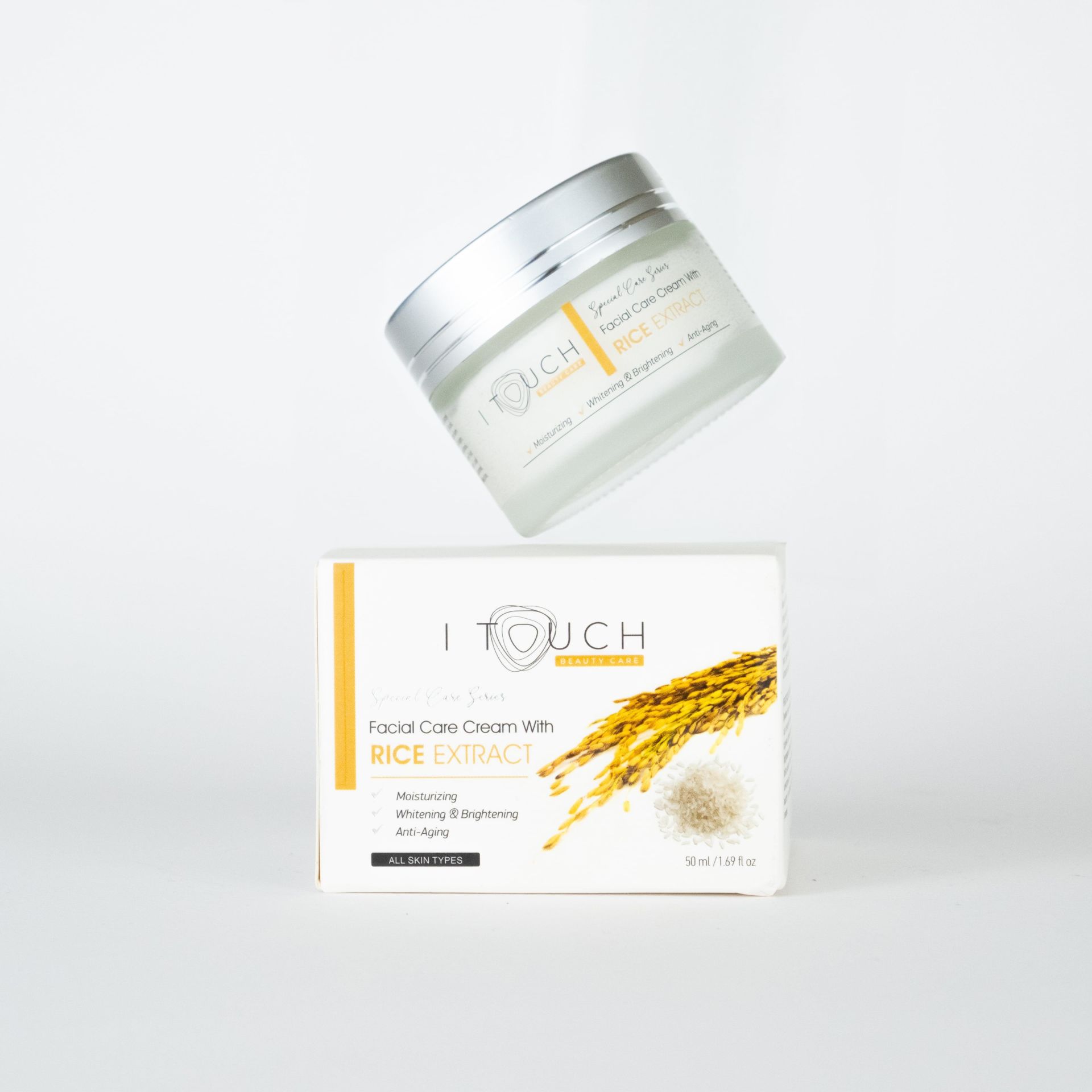 I TOUCH BAKIM KREMİ 50 ML PİRİNÇ ÖZLÜ