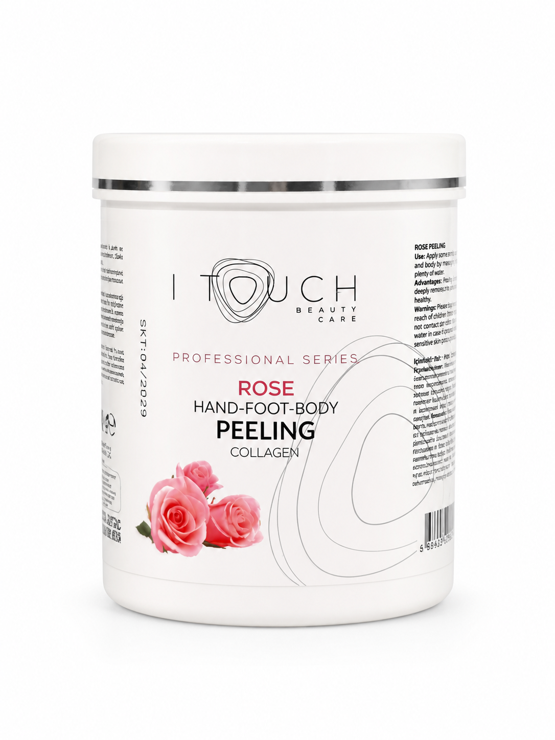 I TOUCH GÜL TUZ SCRUB 1000 ML