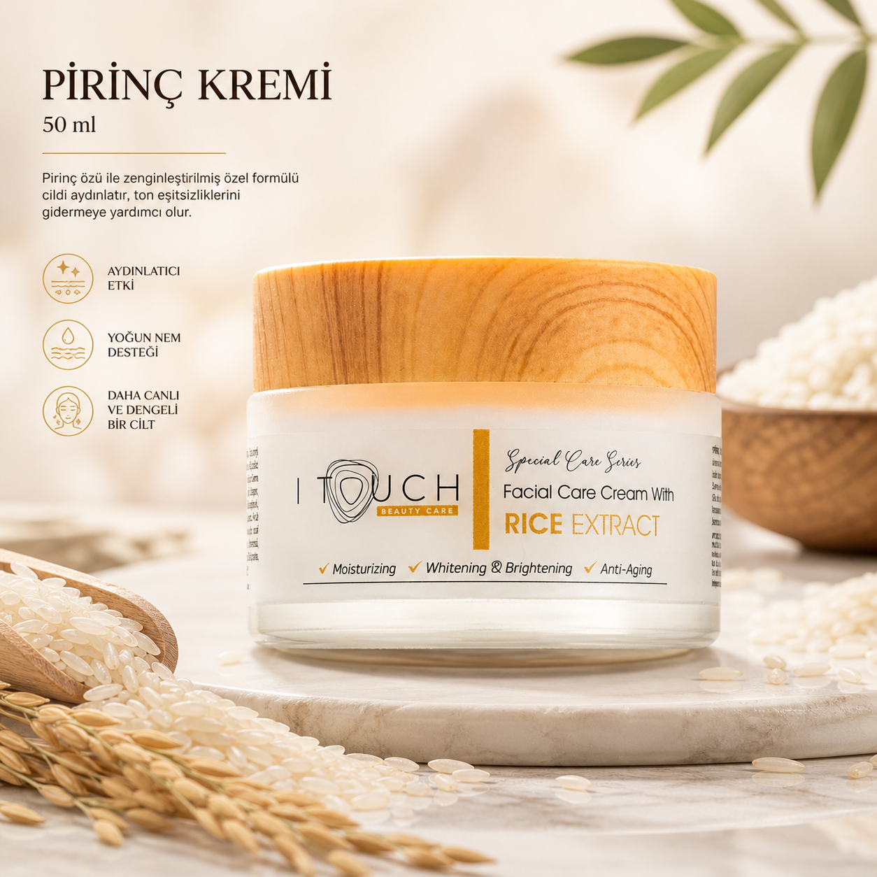 PİRİNÇ KREMİ / WHITEING 50 ML